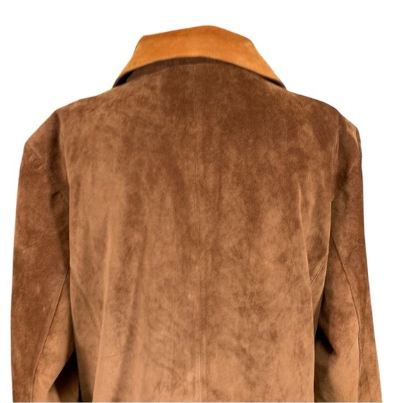 Vintage Barebac Suede Leather Jacket Size Large - Picture 7 of 10